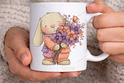 Watercolor Spring Clipart Bundle, an Illustration by Canvas Craft (Thumbnail 5 of 7)