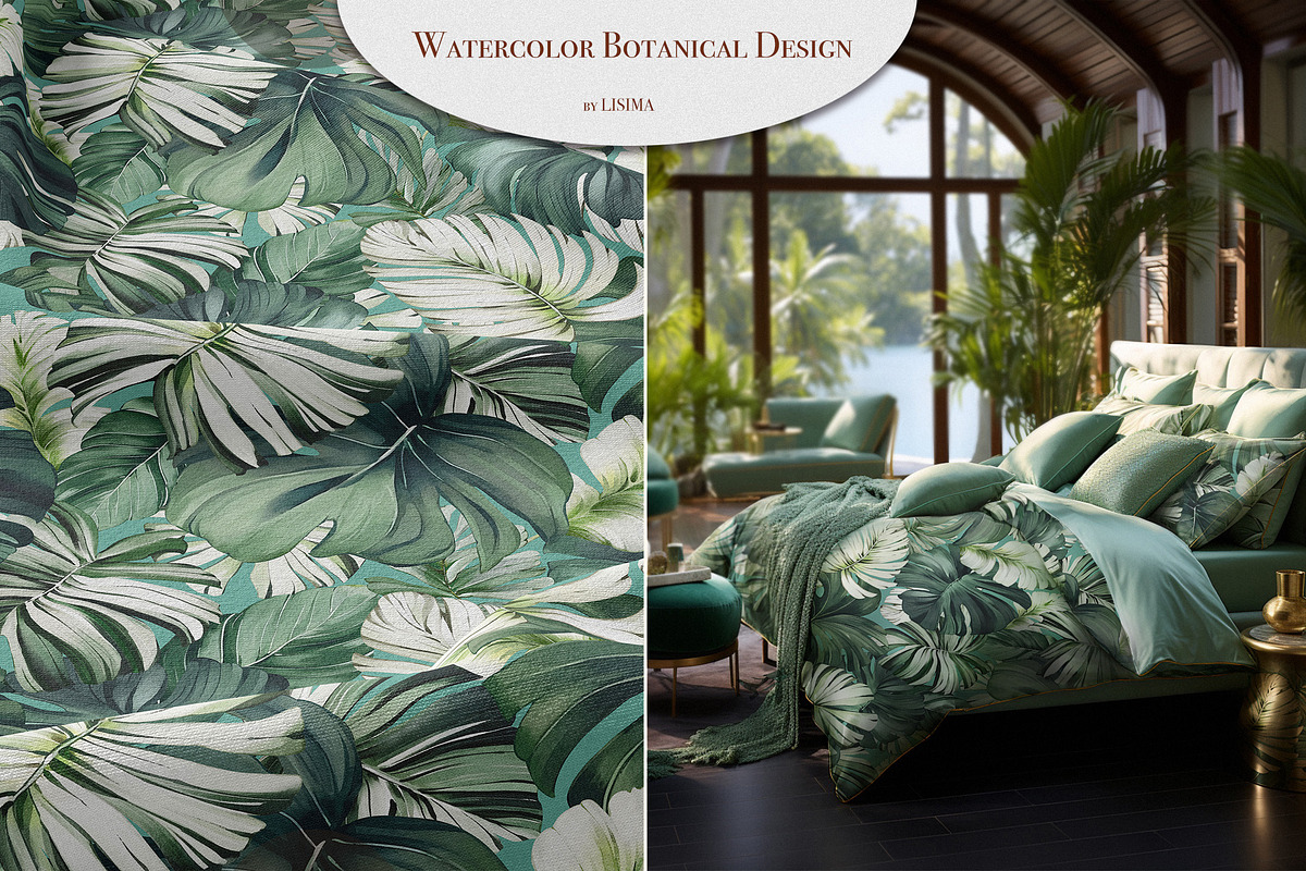 Tropical Seamless Patterns, a Pattern Graphic by Lisima (Photo 2 of 16)