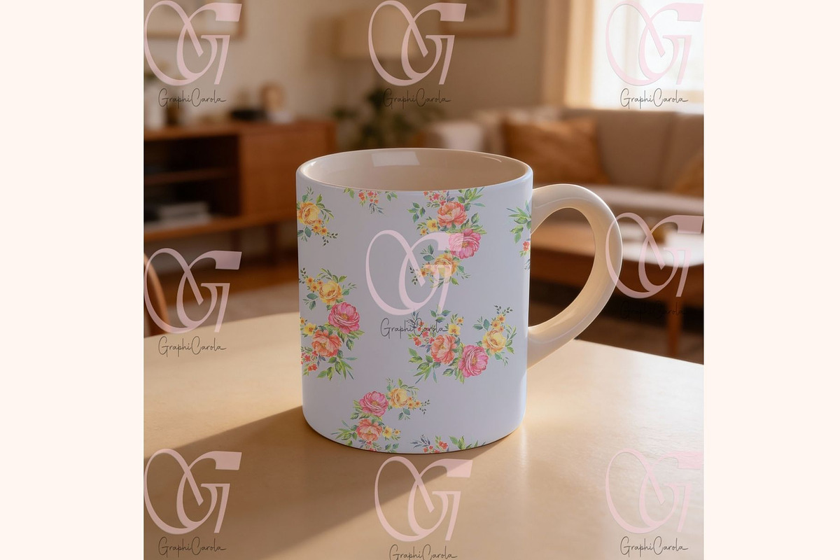 Mug Mockup Canva Template 11oz, a Mockup by GraphiCarola (Photo 4 of 8)