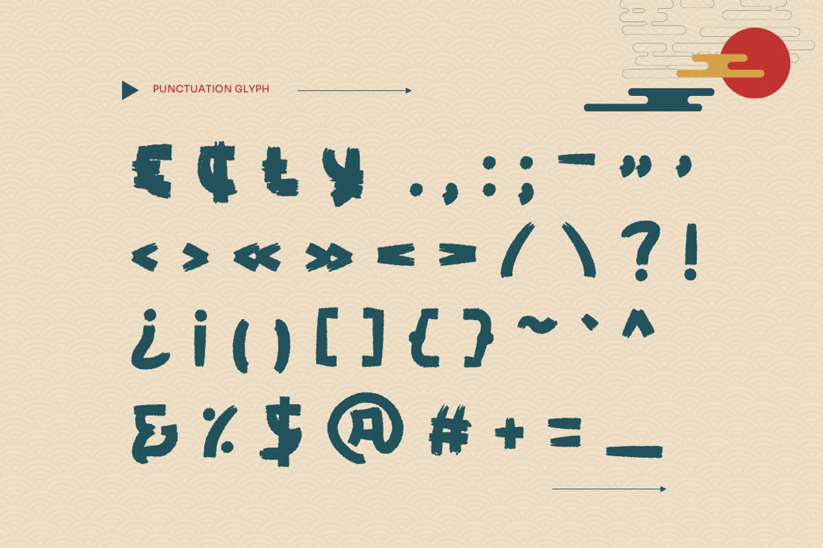 Zyukiharu - Japanese Font, a Handwritten Font by Dhabee (Photo 5 of 12)