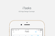 iTasks - IOS UI Kit, an UI Kit Template by Laurentiu Cotet (Thumbnail 4 of 10)