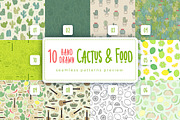 Cactus & Mexico Seamless Patterns, a Pattern Graphic by oelhoem (Thumbnail 5 of 5)