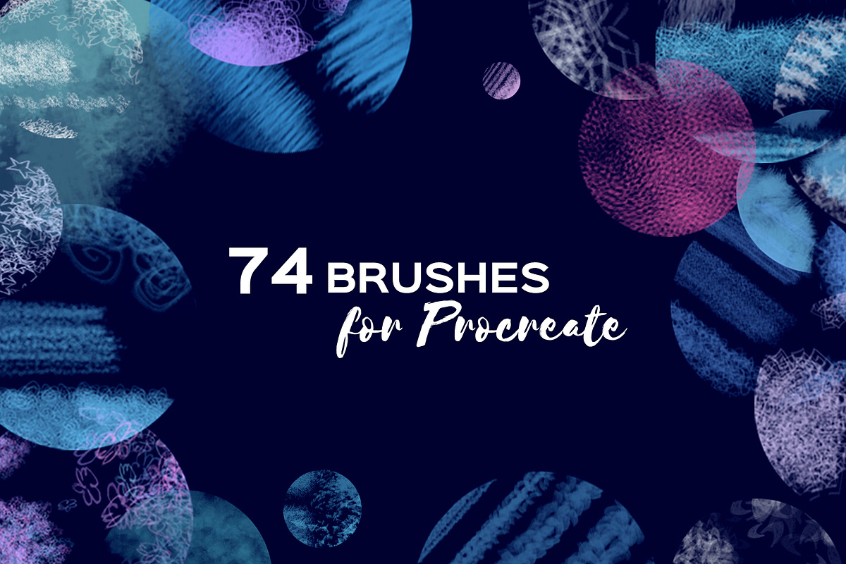 74 PROCREATE BRUSHES, a Brush Add-On by Masherdraws (Photo 1 of 4)