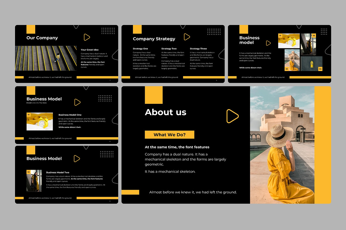 Business Plan -Presentation Template, a Presentation Template by MNML Agency (Photo 20 of 34)