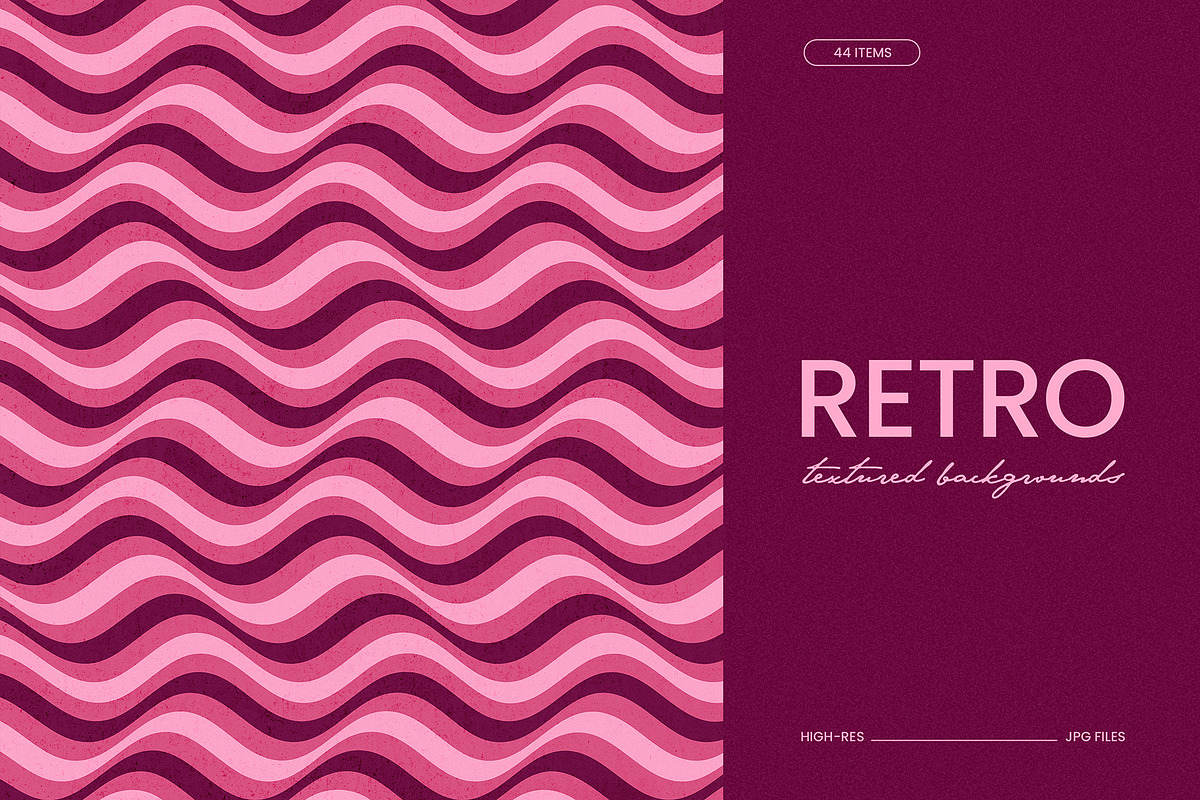 Retro Groovy Backgrounds, a Background Graphic by May Motif (Photo 18 of 20)