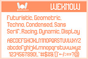 Speed Racer Font, a Sans Serif Font by weknow (Thumbnail 4 of 8)