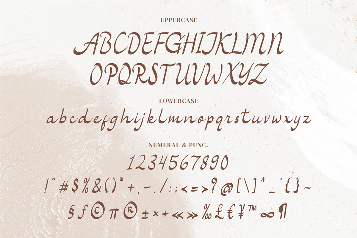 Almirab, a Script Font by kerismaker (Photo 7 of 12)
