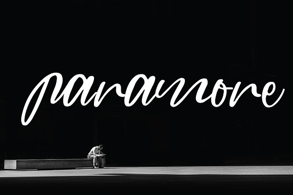 Paramore font preview 6