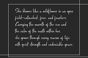 Blues Derlons a Modern Script font, a Script Font by Bayuktx (Thumbnail 5 of 8)