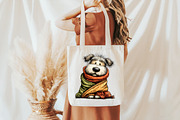 Quirky Autumn Dog Clipart, a Seasonal Illustration by Designworld (Thumbnail 9 of 10)