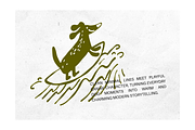 Doodle Dogs: 37 Hand-Drawn Line Art, an Animal Illustration by Veyla (Thumbnail 10 of 12)