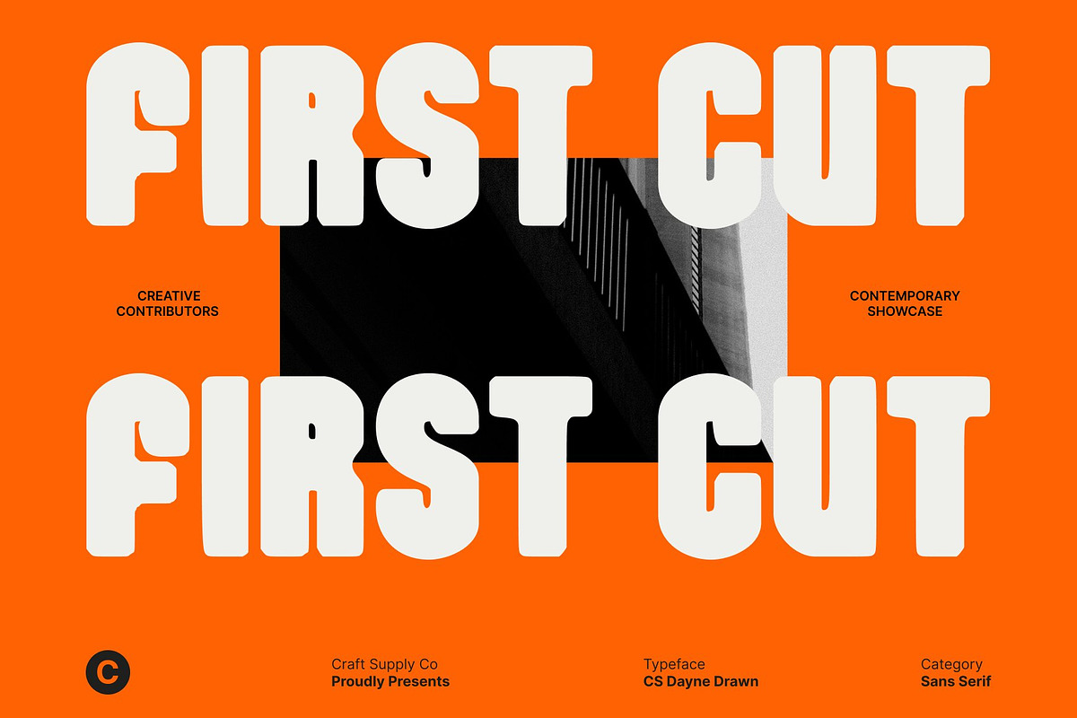 CS Dayne Drawn, a Sans Serif Font by Craft Supply Co. (Photo 3 of 8)