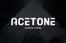 Acetone – Futuristic Font