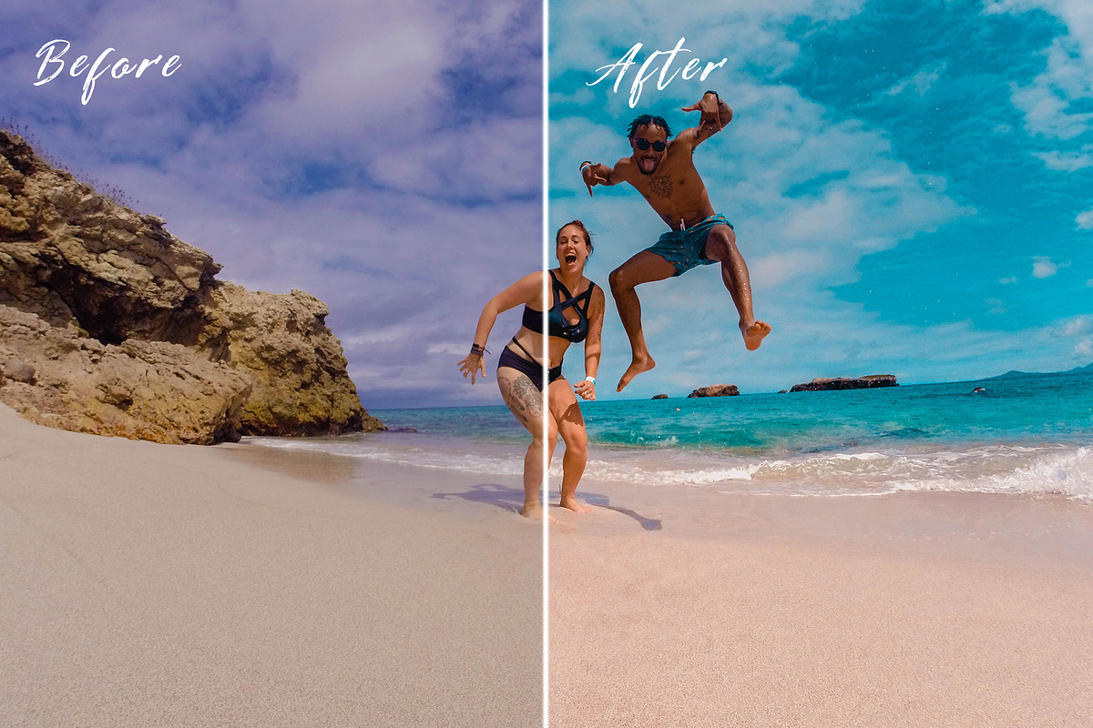 Mobile Lightroom Presets OCEAN TEAL preview 4