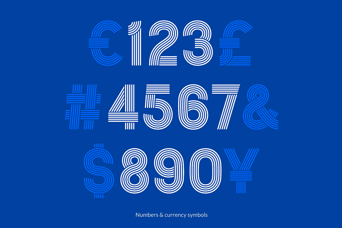 Ridge 5, a Font by Studio Dot by dot (Photo 8 of 10)