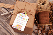 21 Gift Tags TWO! FLAT Mockups, a Packaging Mockup by Snark Heart (Thumbnail 5 of 8)