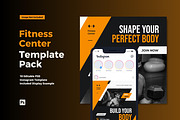 Fitness Center Instagram Post, a Social Media Template by CavenArt (Thumbnail 1 of 5)