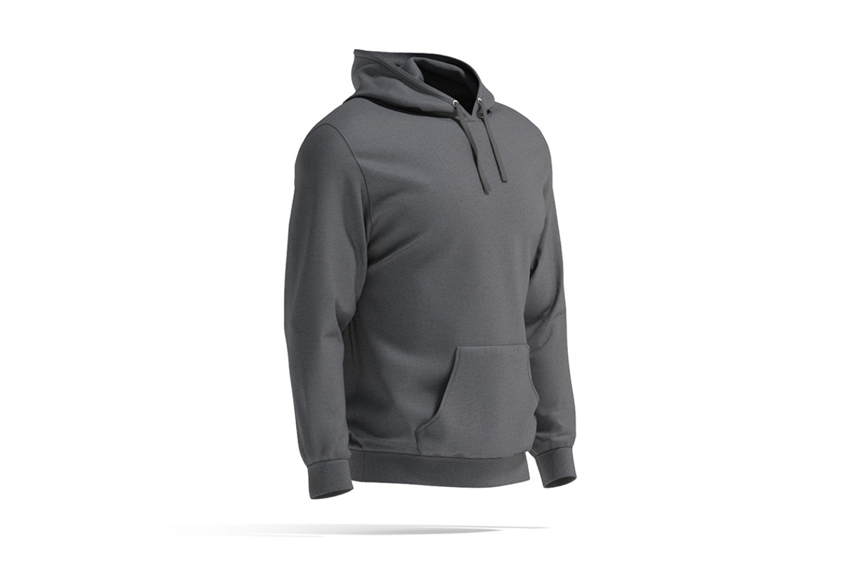 Black Sports Hoodie 3D Model, an Object 3D Model by rebrandy (Photo 4 of 9)