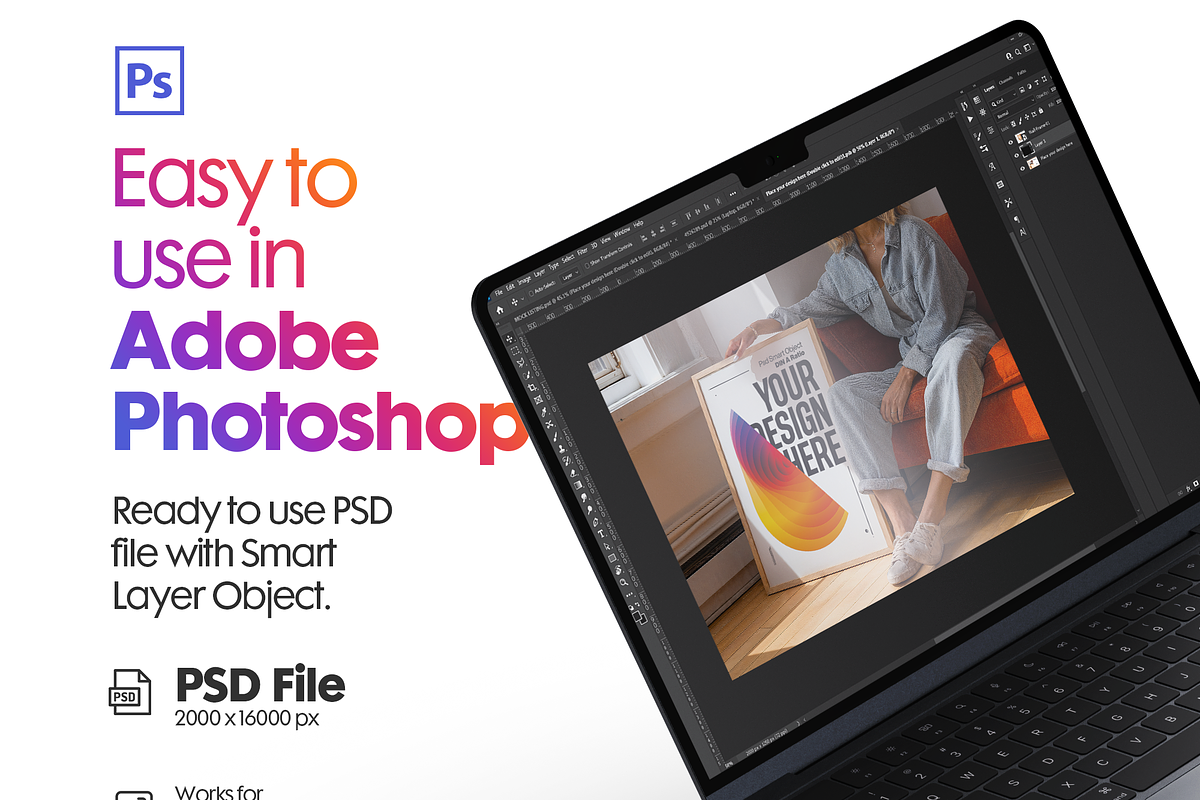 600+ Frame Mockup PSD Bundle Set, a Wearable Device Mockup by MockupShopi (Photo 2 of 23)