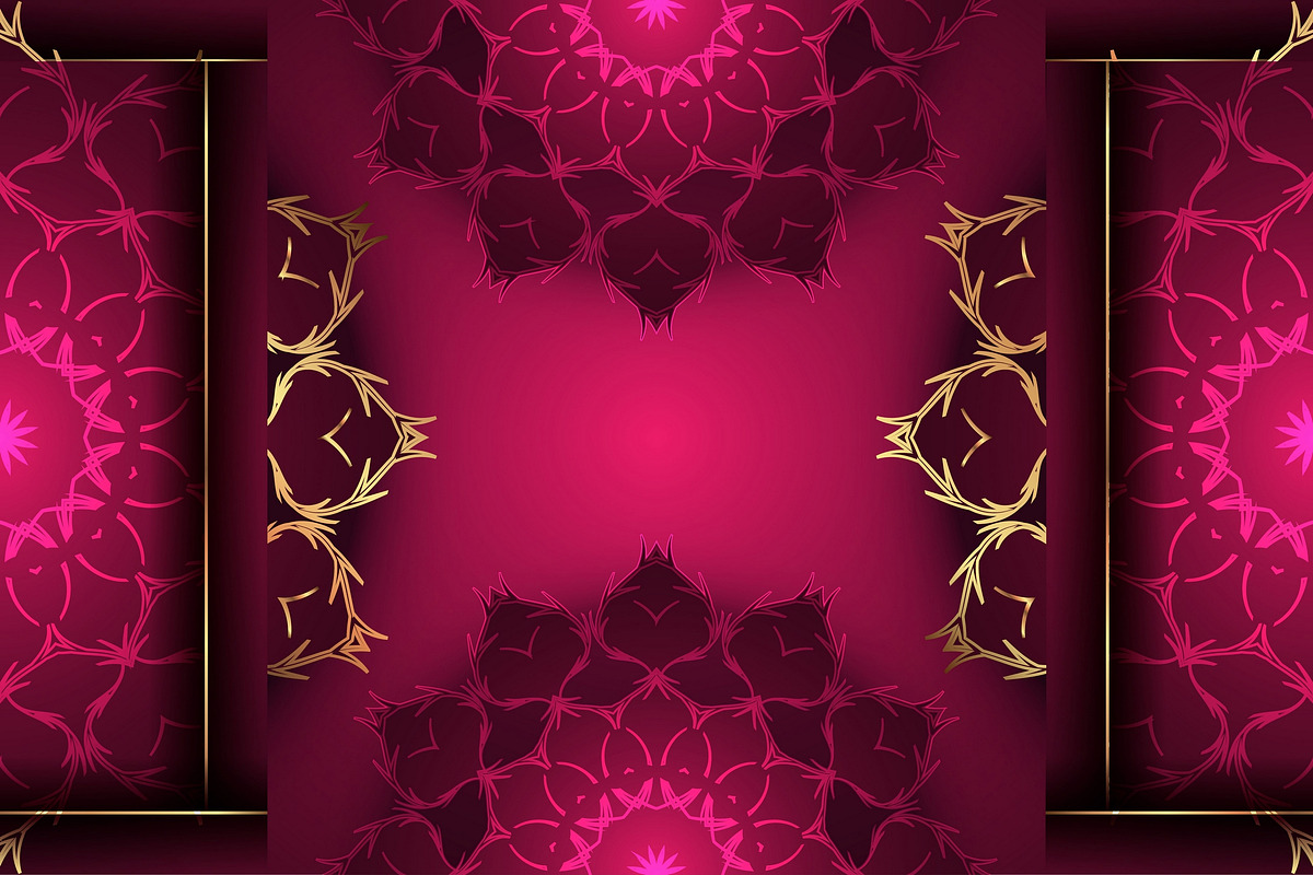 Mandala Luxury Ethnic Vector Bundle, a Background Graphic by NJ Himel (Photo 56 of 93)