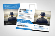 Corporate Business Agency Postcard, a Card Template by AfzaalGraphics (Thumbnail 2 of 4)