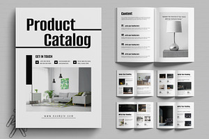 Product Catalog Template, a Brochure Template by MightyDesign