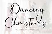 Dancing Christmas | Script Font, a Handwritten Font by Scratchones (Thumbnail 1 of 8)