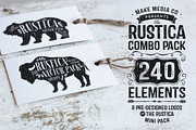 Rustica Combo Pack + Mini Pack, an Illustration by Callie Rian & Co. (Thumbnail 1 of 5)