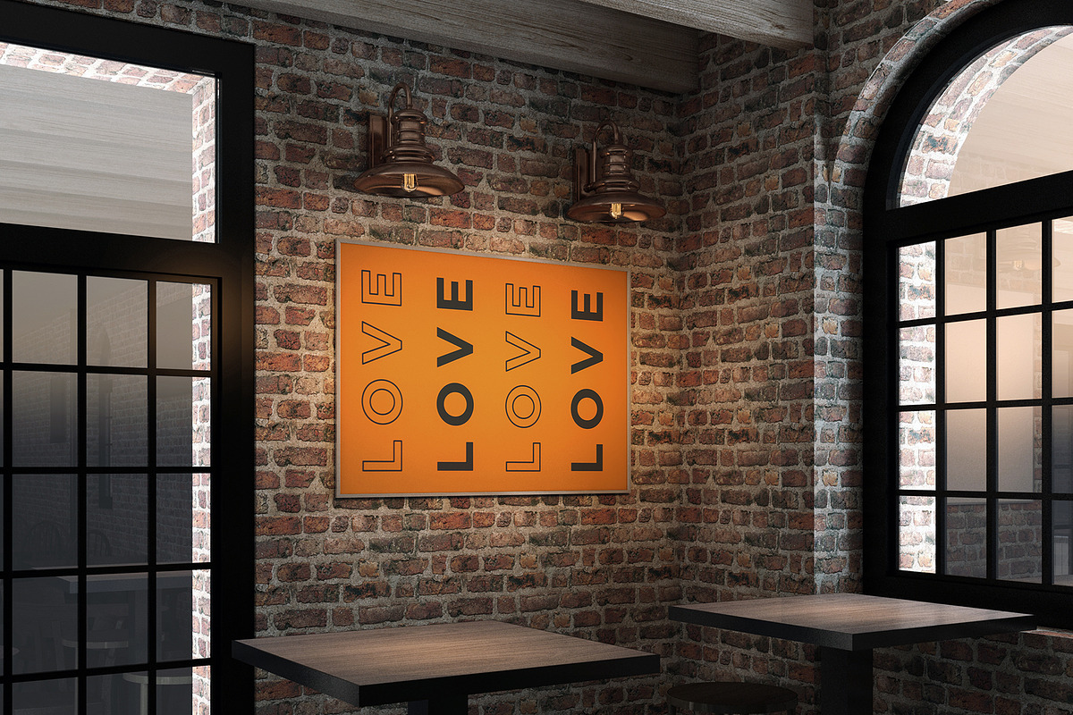 Bar Poster Mockups, a Print Template by Luuqas Design (Photo 6 of 6)