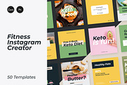 Fitness Instagram Creator, a Social Media Template by Design District (Thumbnail 21 of 21)