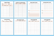 Editable Nursing Student Planner, a Stationery Template by Designmela01 (Thumbnail 4 of 7)