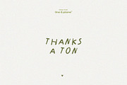 Rubanok Font - Latine & Cyrillic, a Handwritten Font by line & plane (Thumbnail 9 of 9)