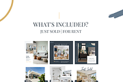 50 Canva Instagram Realtor Templates, a Social Media Template by Estatik Designs (Thumbnail 4 of 11)