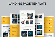 Personal Videographer Portfolio, an UI Kit Template by CreativeShaper (Thumbnail 1 of 6)