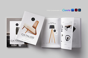 Product Catalog Brochure Template, a Brochure Template by Designsoul14
