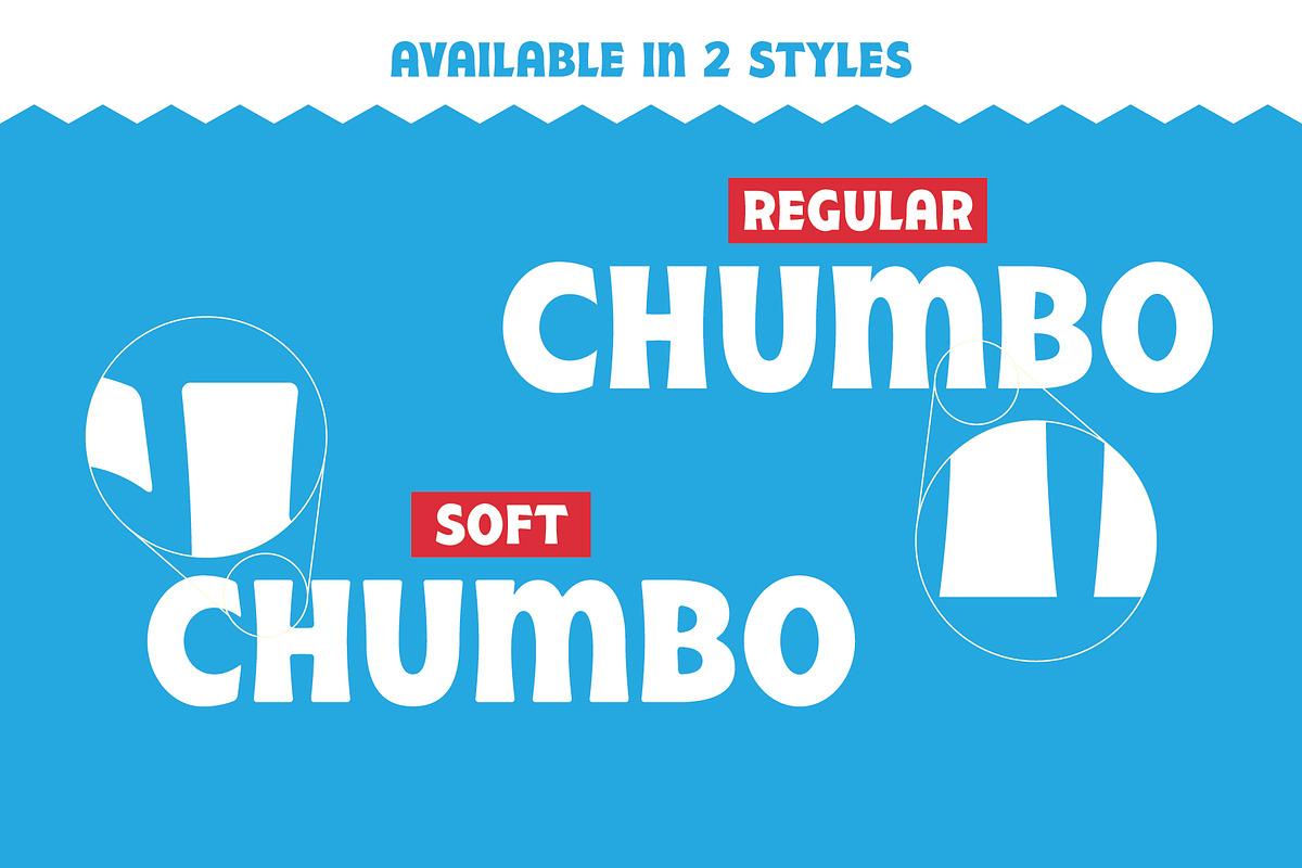 GDC CHUMBO | Retro Font, a Sans Serif Font by GriffinDesignCompany (Photo 4 of 9)