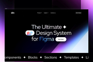 TheSprkl Figma Kit for Webflow