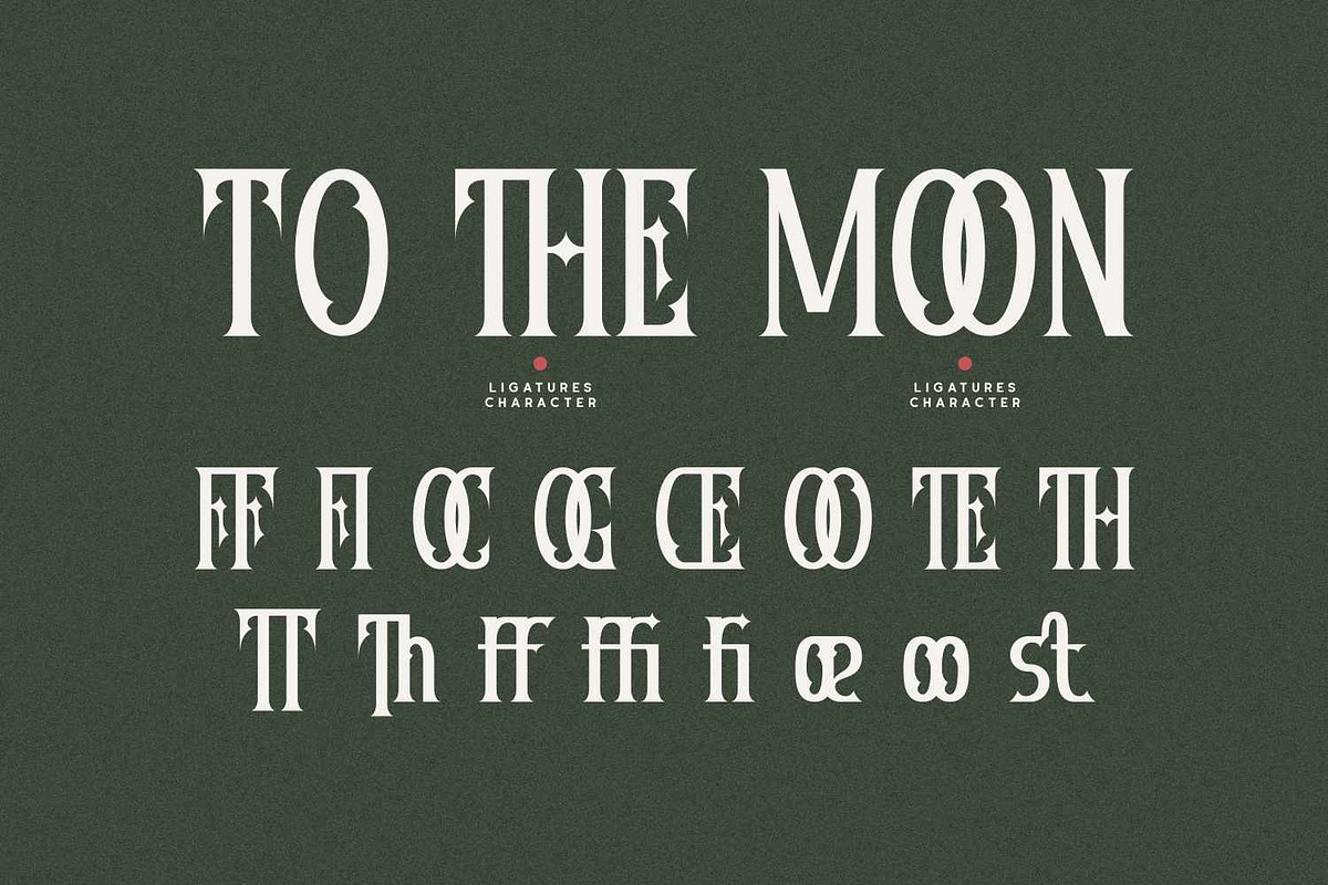 Diomeca - Romantic Gothic Typeface, a Blackletter Font by Imoodev (Photo 4 of 5)
