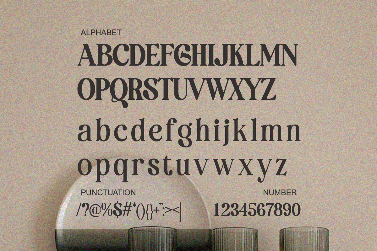 Bolding Century - Modern Elegant, a Serif Font by Qweera Studio (Photo 11 of 12)