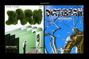 Wobbly Bubbly Letters with 3D Style, an Object Graphic by Dirtybarn (Thumbnail 3 of 8)