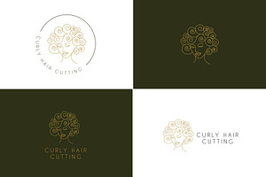 Curly Hair Logo