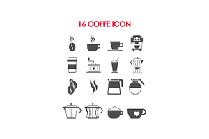 16 Coffee Icons