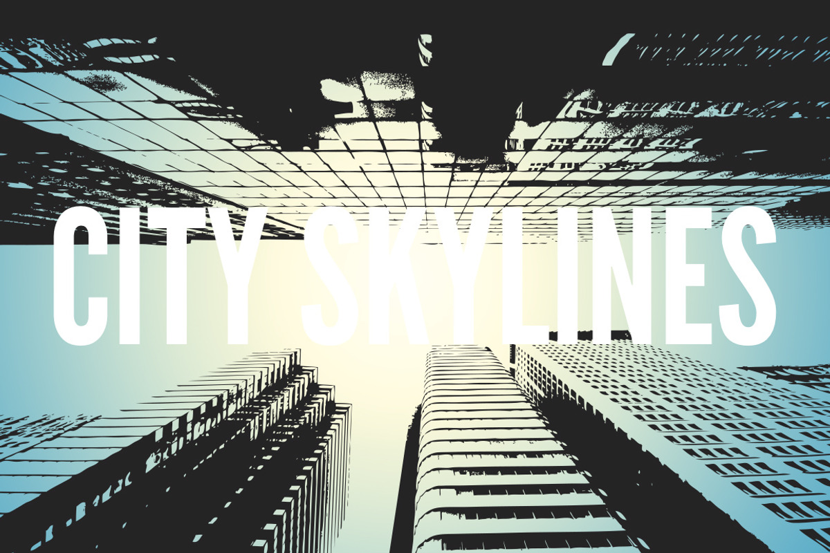 15 City Skyline Vectors, a Graphic by WeGraphics (Photo 1 of 2)