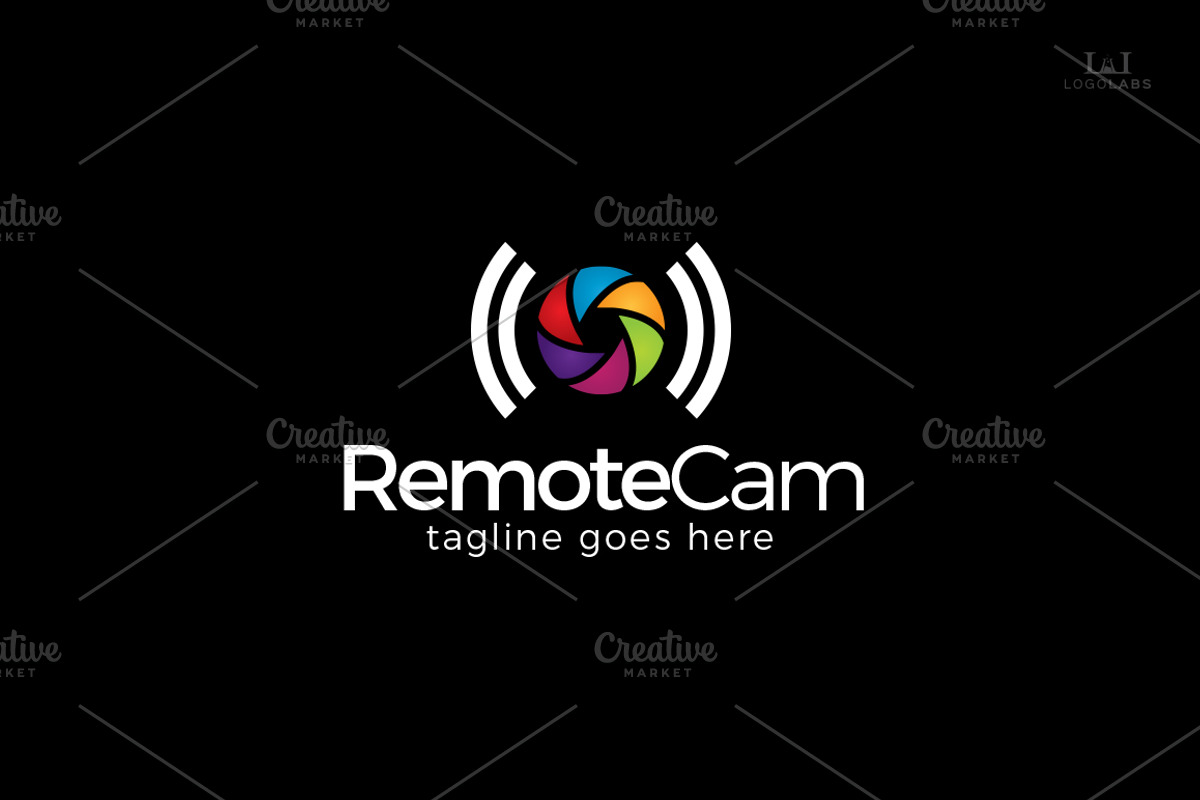 Remote Cam Logo, a Branding & Logo Template by LogoLabs