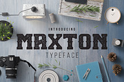 Maxton, a Font by Fontdation (Thumbnail 1 of 5)