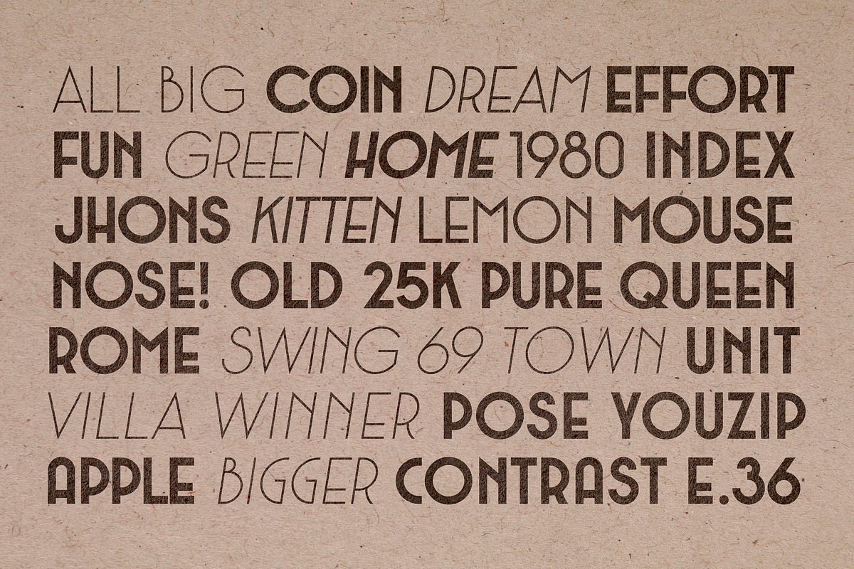 CROSMELLOW, a Sans Serif Font by OWL KING (Photo 8 of 8)