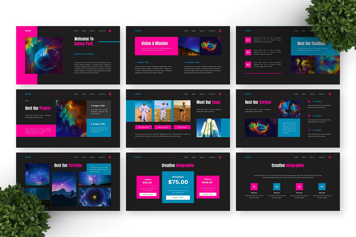 Galaxy Park - Space Keynote preview 5