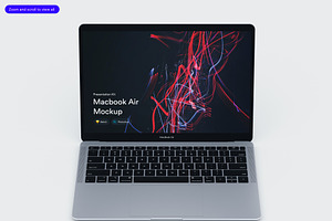 MacBook Air Mockups 2018 PK