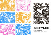 Risograph Swirls, a Texture Graphic by Like Magic Studio (Thumbnail 6 of 6)