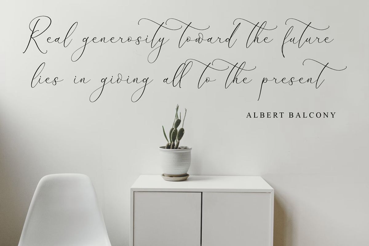 Dihatimu Adamelri Elegant Script, a Script Font by Storytype Studio (Photo 10 of 14)